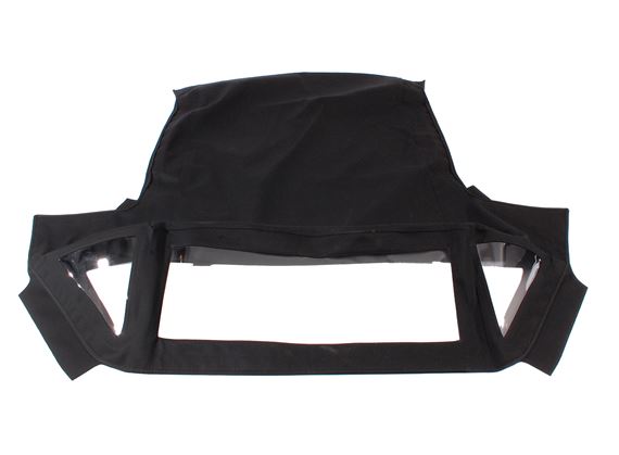 Hood Cover - Black Mohair with Lining - Herald & Vitesse - 705737MOHBLACK